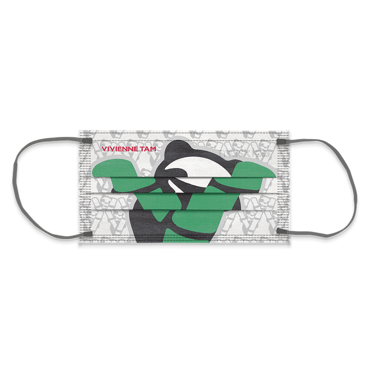 V_Panda Adult 3-ply Surgical Mask 2.0 (Box of 10, Individually-wrapped)