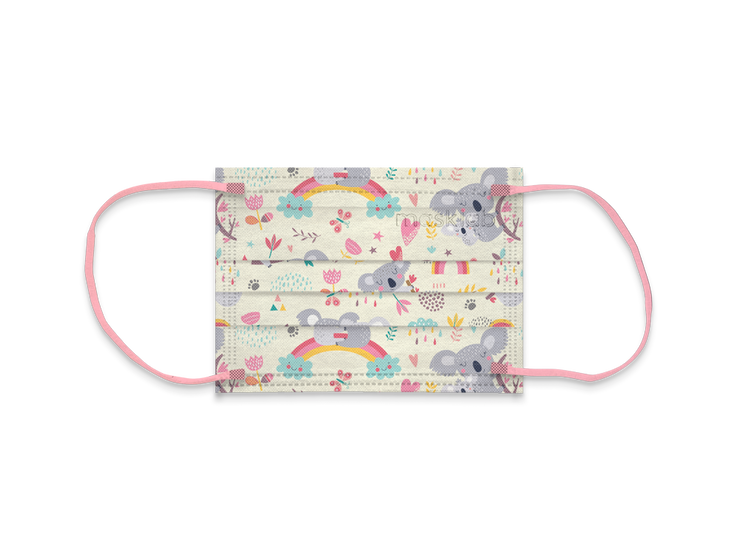 Rainbow Koala Child Size 3-ply Surgical Mask 2.0 (Pouch of 10)