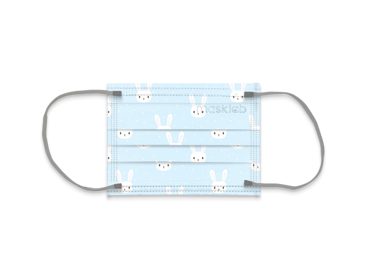 House of Bunnies Child Size 3-ply Surgical Mask 2.0 (Box of 10, Individually-wrapped)